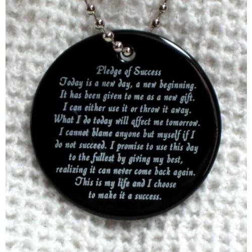 Round dog tag cheap Aluminum black dog tag Laser engraving high quality custom metal dog tag with laser