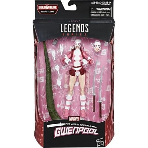 Marvel Legends Gwenpool Gwen Pool 6" Action Figure From Lizard BAF Wave Collectable Toys Doll