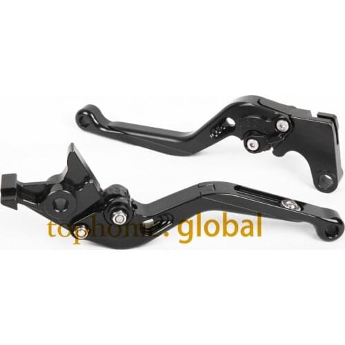 Motorcycle Accessories CNC Foldable&Extendable Brake Clutch Levers Black Color For Suzuki HAYABUSA/GSXR1300 2008-2014 2009 2010