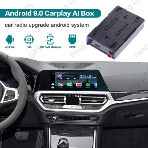 Multimedia Carplay Ai Box for Mercedes Benz 4+128G Android system Wireless Mirroring Video Player Navigation Radio TV Box