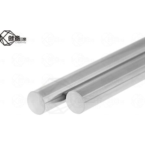 Optical Axis 300 330 350 380 400 500 600 mm Smooth Rods 8mm Linear Shaft Rail 3D Printers Parts Chrome Plated Guide Slide Part