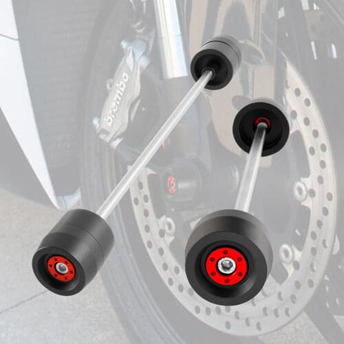 For Ducati Monster797 Monster 797 Motorcycle Front & Rear Wheel Fork Axle Sliders Crash Protectors