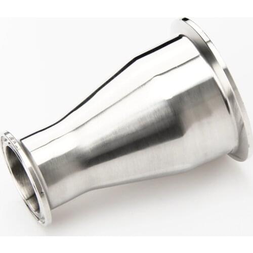 76mm To 45mm Pipe OD 3" To 2" Tri Clamp Reducer 304 Stainless Steel Sanitary Pipe Fitting Connector For Home Brew Homebrew