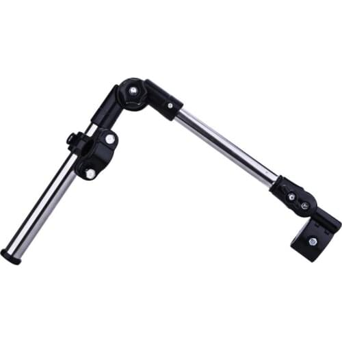 Adjustable Bike Umbrella Mount Stand Baby Stroller Umbrella Holder Connector Stand Supporter Wheelchair Parasol Stainless Steel