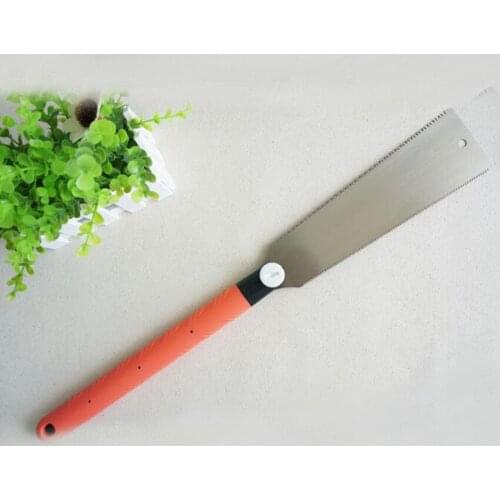 High Quality 10inch Cross Cut Double Sided Face Replaceable Steel Spring Pull Saw for Wood
