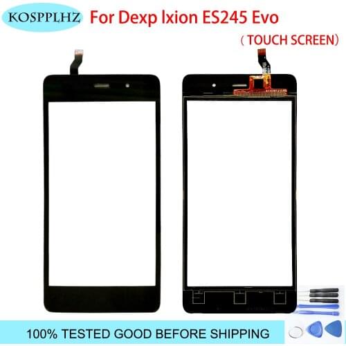 Touch Screen For DEXP Ixion ES245 Evo Touch Screen Digitizer Panel Replacement E S245 Evo mobile phone +tools