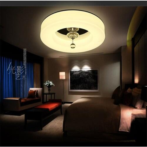 LED ceiling lights modern living room dining room lights balcony corridor crystal lamp ceiling lamps villa house lamp ZCL FG132