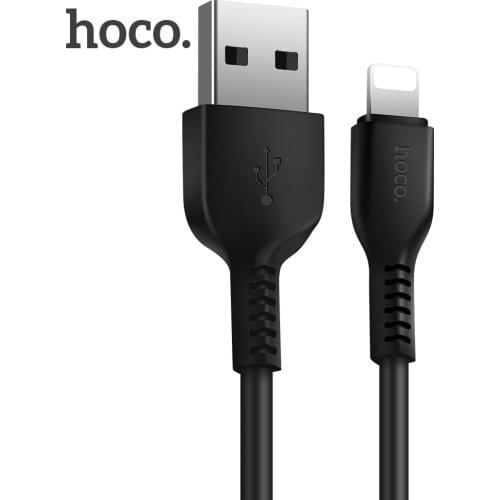 Hoco USB Cable 3M for iPhone 11 Pro XR XS Max 7 8 plus 6 6s 5 se Nylon USB Charger Data Cable Cord Wire for iPad Mobile Phone