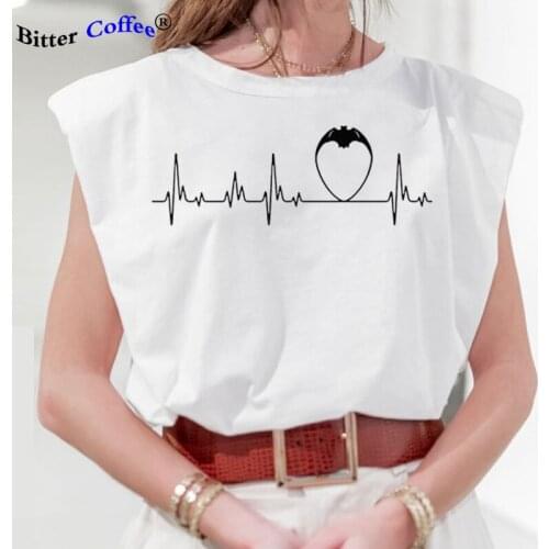 New Valencia Fan Valencia Heartbeat T-Shirt Summer Tee Tops Cotton Simple Custom Graphic Sleeveless Printed Tee Shirts Plus Size