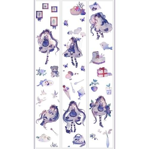 1 Loop Size Welcome Little Cook Pet Decorative Masking Tape 56cm