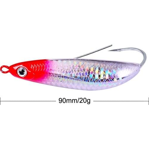1PC Fishing lure China Exported to Japan 3.54"-9cm Fishing Bait 20g Crankbait 6 Color Fishing Tackle JIG Hook Fishing lure