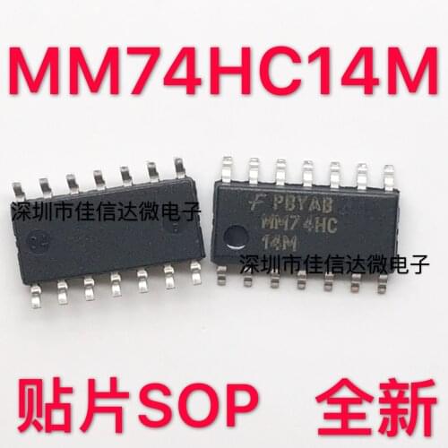 100% New Original 5pcs/lot High Quality MM74HC14M MM74HC14 SOIC-14