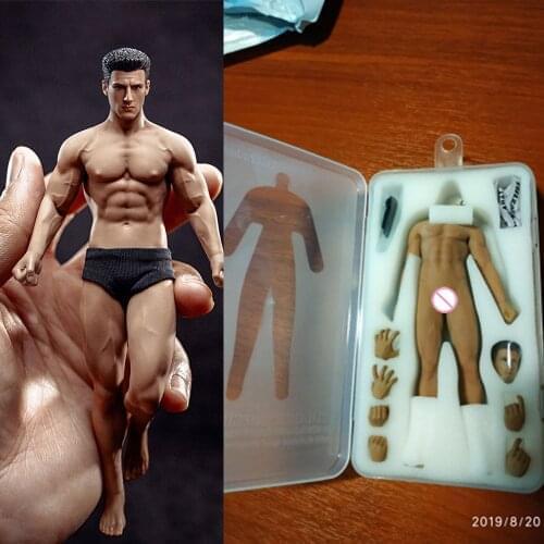 15.3cm HICEN TBLeague TM01A/TM02A 1/12 Scale Super Flexible Male Seamless Head Body Action Figure Model for Fans Gifts