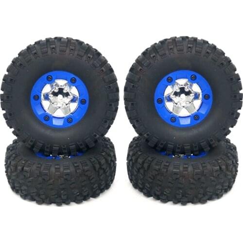 4Pcs Left & Right Tires Wheel Tyre Kit for Wltoys 12428 12428-B 12423 1/12 RC Car Spare Replace Parts Accessories
