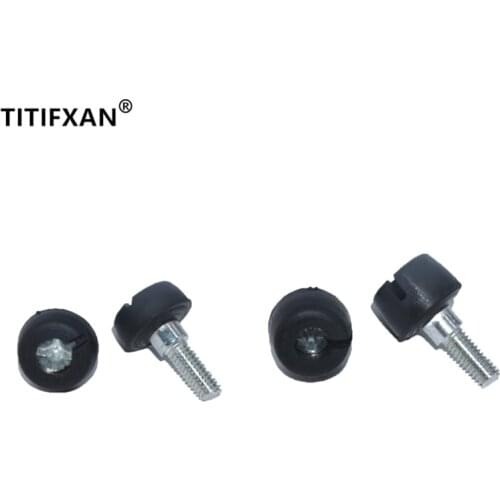 5PCS Car front bumper center mesh grille fixed rubber screw fasteners for Toyota Camry Crown Reiz Corolla RAV4 buckle