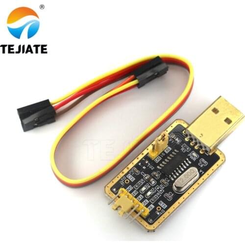 CH340 module instead of PL2303 , CH340G RS232 to TTL module upgrade USB to serial port in nine Brush small plates