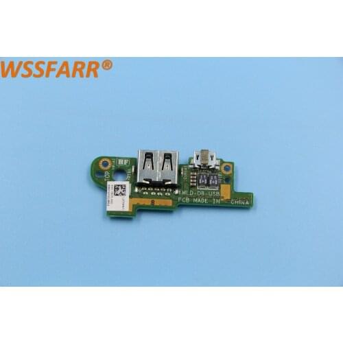 For Dell Venue 11 pro 5130 USB charger board MLD-DB-USB 08M15C 69NM0MG10B02 0800-0EB2E00