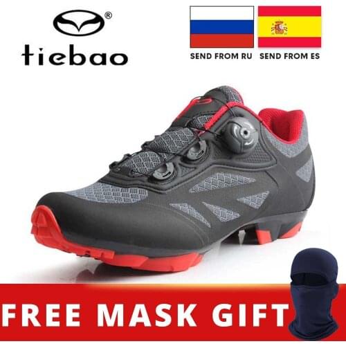 NewTIEBAO Men Cycling Shoes Breathable Self-Locking Mtb Shoes Mountain Bike Shoes Bicycle RacingTriathlon Sapatilha Ciclismo Mtb