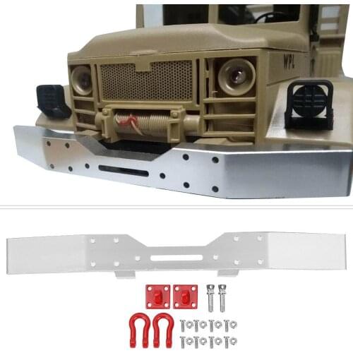 RC Model Car & Truck Upgrade Parts Metal Front Bumper for WPL B14 B16 JJRC Q60 Q61 1/16 RC Car