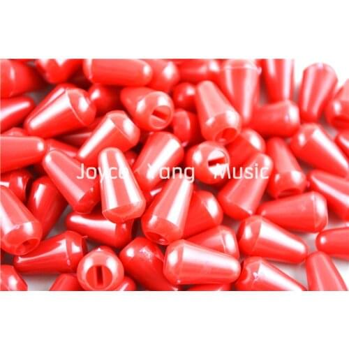 Niko 100pcs Red 5 Way Switch Toggle Tips Caps Knobs For FD ST/SQ Style Electric Guitar Free Shipping Wholesales