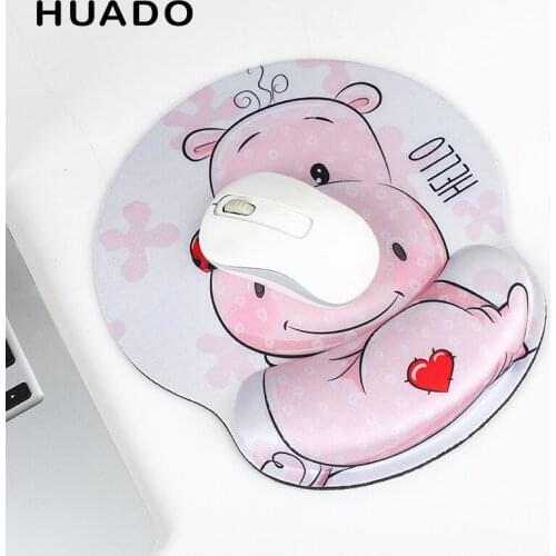Practical Mouse Pad with Wrist Rest Waterproof Soft Comfortable Cushion Ergonomic Design for Office/Home/Gamer