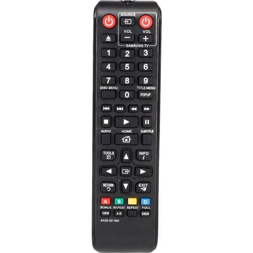 Remote Control AK59-00149A AK59-00171A DVD BluRay for Samsung BD-F5100 BD-FM51 BD-FM57C BD-H5100 BD-F5500 BD-JM59