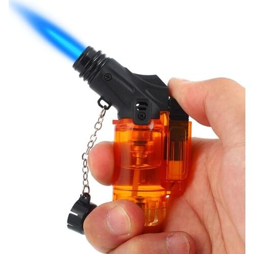 Jet Torch Lighters Cigarette Refillable Butane Windproof Lighter