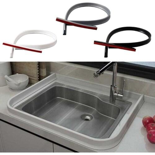 1M Silicone Water Barrier Blocker Non-slip Flexible Water Stopper Flood Separation Partition for Home Kitchen Bathroom