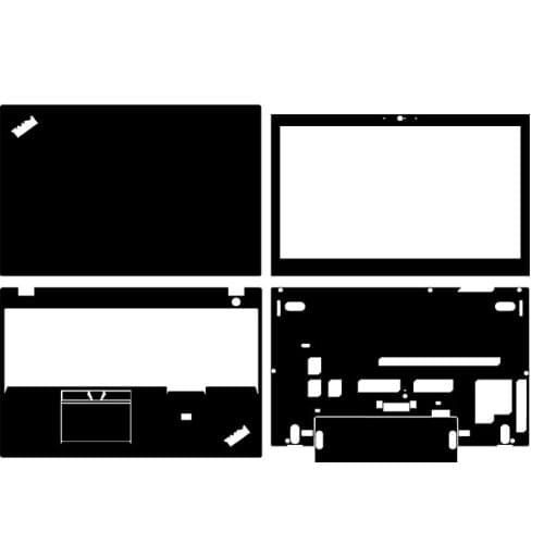 KH Special Laptop Brushed Glitter Sticker Skin Cover Guard Protector for Lenovo Lenovo Thinkpad T560 15.6"