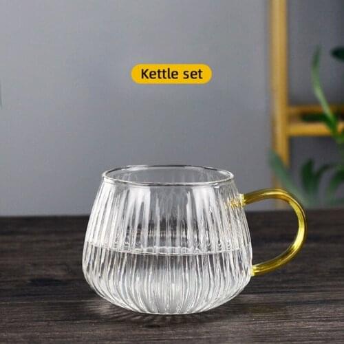 500ml Heat-resistant Transparent Glass Mug With Handle Wine Beer Glass Espresso Coffee Cup Tea Mugs Household Kitchen Drinkware