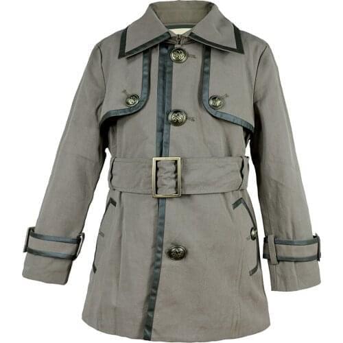 Boys Wind Coat New Children Jacket Long Style Jacket Boys Jacket Outwear Coats Fashion Children Coat Long Patter 5 6Y 4C0841