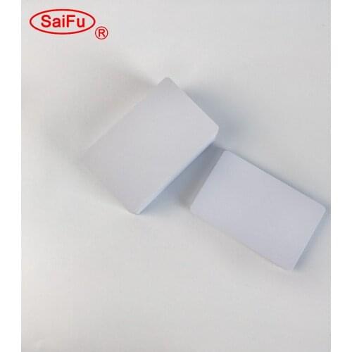 100pcs 0.6mm Blank Inkjet Printable PVC Card for Membership Card Name Card Club Card ID Card Printed by Epson or Canon Printers