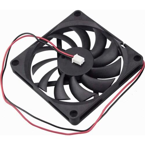 4PCS Brushless Cooling Fan 8010 Cooling Fan 5V 12V 24V 2 Pin 80x80x10mm Pc Computer CPU System Heatsink