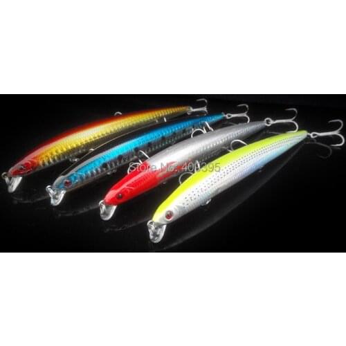 5pcs 14.5CM/19G Super Big Size Hard Fishing Lure Minnow 3D eyes Game fishing lures