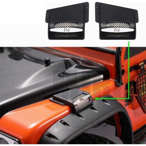 Analog Air Filter Engine Air Intake 1/10 RC Tracked Vehicle for Traxxas TRX-4 Defender RC4WD D90 D110 TRX4 82056-4