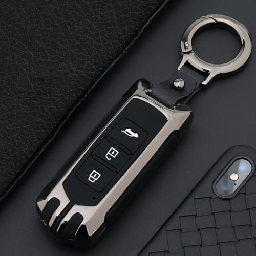 Zinc alloy+Silicone Car Key Cover Case For Baojun 530 730 560 310 310W 510 E100 E200 2014-2017 2018 2019 2020 2021 Accessories