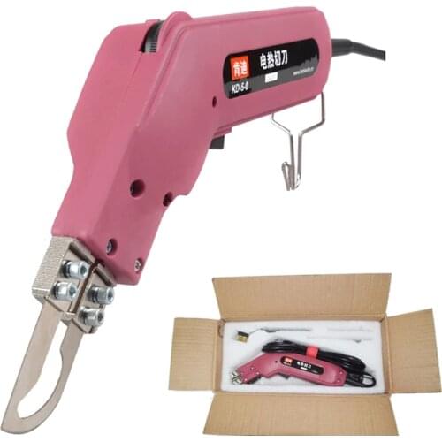 Electro-thermal Cutting Knife Fiber Rope Wall Cloth KT Board Photovoltaic Board Cutter Electric Hot Melt Cutting Machine 220V