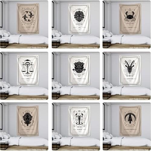 Divination Tarot Tapestry Wall Hanging Constellation Mandala Psychedelic Good Luck Hippie Witchcraft Room Home Decor