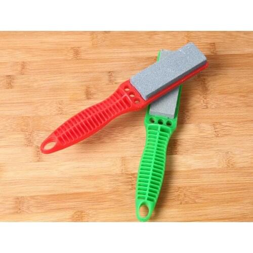 Large-sized running river stall products grindstone double-sided sharpening brush sharpener new grindstone household wholesale