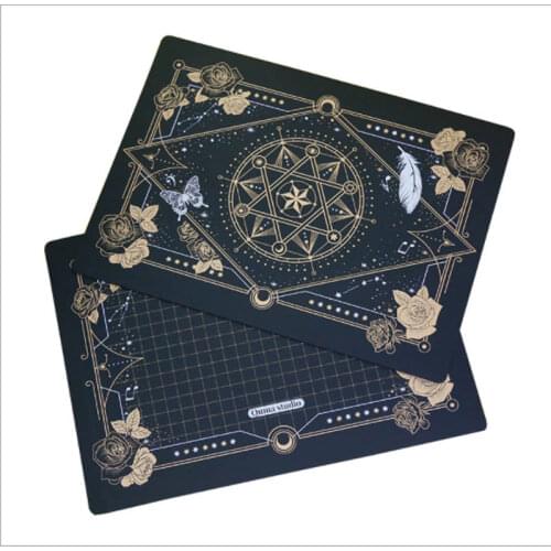 Magic array cutting mad rubber stamp hand account paper carving A4 high-value black gold paper art carving collage writing pad