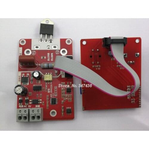 Multi Standard encoder, double pulse spot welder, time current control panel, LCD screen, all Chinese display