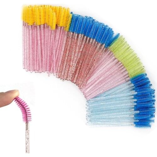 Aguud Disposable Mascara Wands, Teenitor Eyelash Brush Mascara Testers Makeup Applicators Kit For Thick Or Thin, Long Or Short