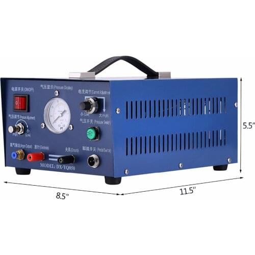 New 0~50A 400W Argon Sparkle Welder Jewelry Making Tool Machine Argon Gas Spot Welding Machine Sparkle Welder