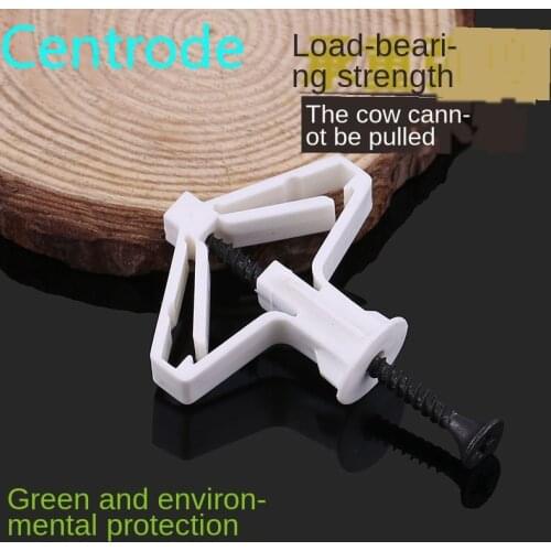 Excellent nylon plastic aircraft expansion pipe hollow wall curtain gypsum board / expansion screw anchor bolt plug 10PCS