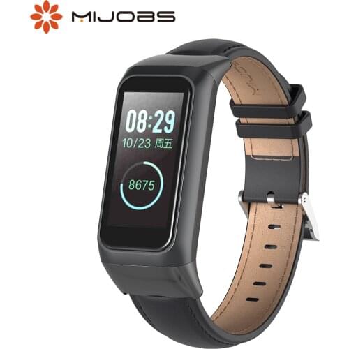 Strap for Amazfit Cor 2 Genuine Leather Bracelet Wristbands for Xiaomi Huami Amazfit Midong Band Cor 2 Smartwatch Replacement