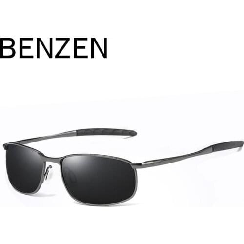 BENZEN Polarized Sunglasses Men Brand Designer Male Sun Glasses Driving Glasses Oculos Gafas Sports Goggles With Case 9187