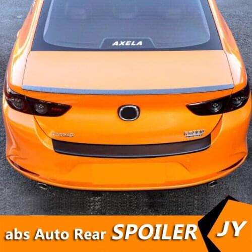 For Mazda 3 Axela Spoiler 2020-2021 Mazda3 Axela XXk Spoiler ABS plastic Material Car Rear Wing Color Rear Spoiler