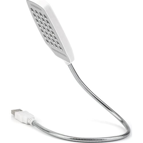 Super Bright Laptop Light 28 LED USB Light Flexible Computer Lamp Portable Desk Reading Lamp Universal Computer Accessories
