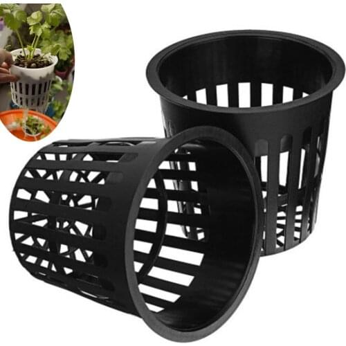 Heavy Duty Hydroponic Mesh Pot Net Cup Basket Hydroponic Aeroponic Vegetable Plant Soilless Cultivation Basket Gardening Tools