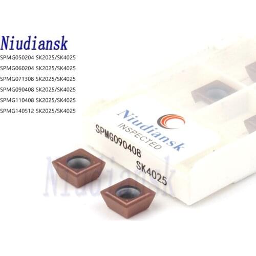 SPMG050204 SPMG060204 SPMG07T308 SPMG090408 SPMG110408 SPMG140512 SK2025 SK4025 Carbide Inserts CNC Lathe Milling Turning Tools